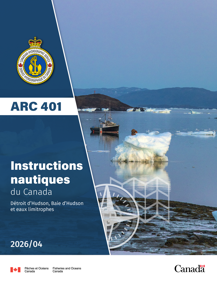 ARC 401 Détroit d'Hudson, Baie d'Hudson et eaux limitrophes
